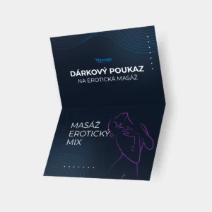 Dárkový poukaz na masáž erotický mix - Massagevouchers Shop